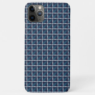 Compartment Design Rounded Blue iPhone 11 Pro Max Case