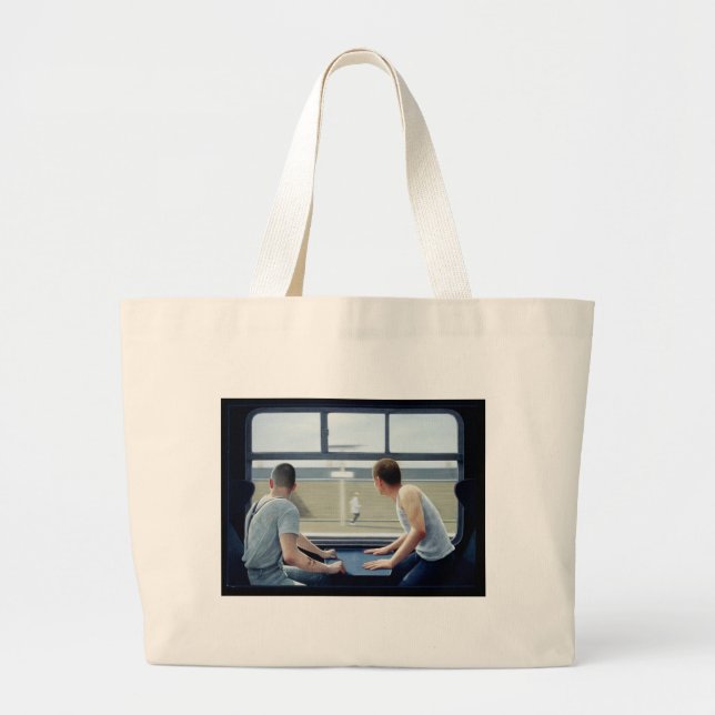 Compartments 2 1979 large tote bag (Front)