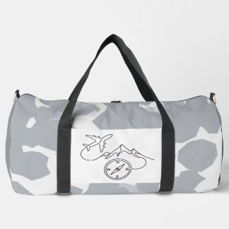 Compas de voyage ligne artistique sac de sport