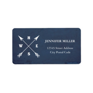 Compass arrows label