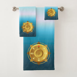 Compass Bath Towel Set