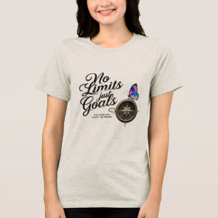 Compass & Butterfly Women's Motivational Tee