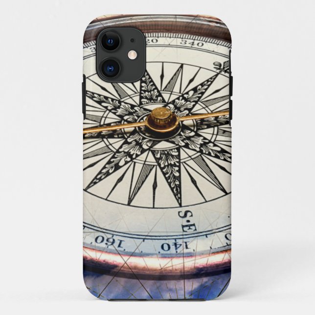 Compass Clouds Case-Mate iPhone Case (Back)