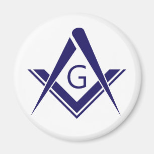 compass freemason guild mason organization sign sy magnet