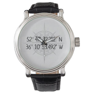 Compass GPS Home Coordinates  Watch