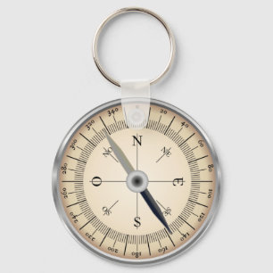 Compass Keychain