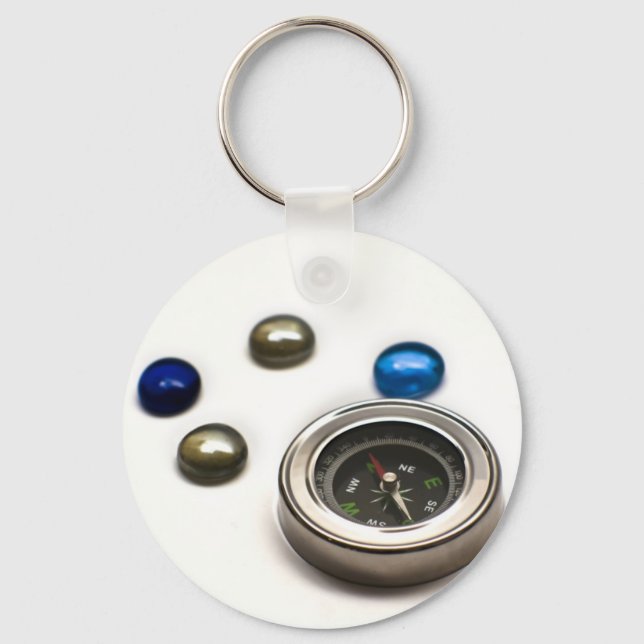 Compass Keychain (Front)