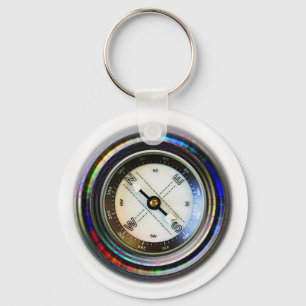 Compass Keychain