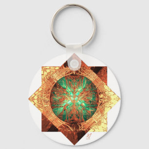 Compass Keychain