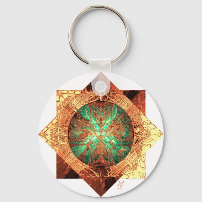 Compass Keychain (Front)