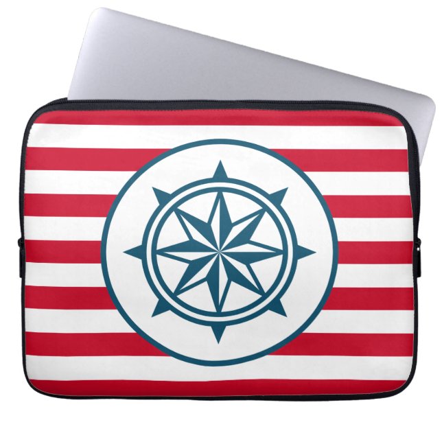 Compass Laptop Sleeve (Front)