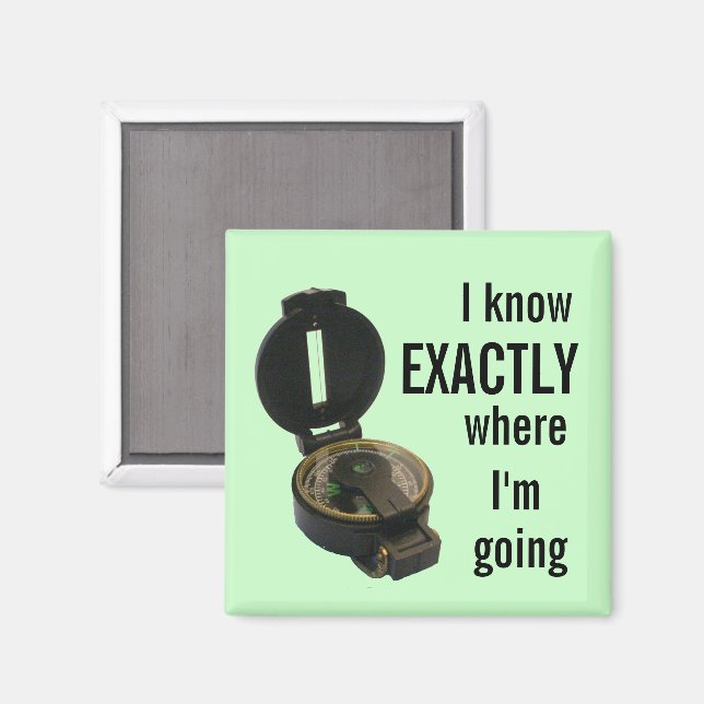 Compass Magnet (Front/Back)