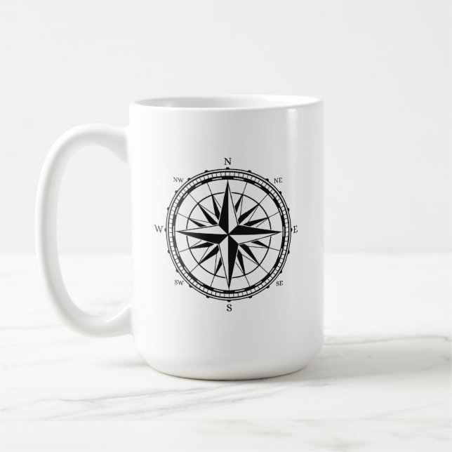 Compass Mug (Left)