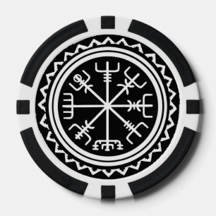 Compass Poker Chips to find your way