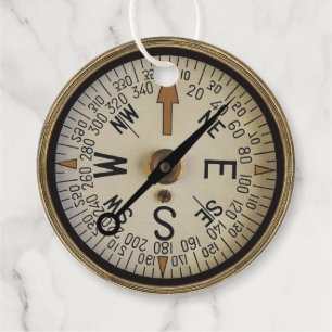 Compass Rose 1 Favour Tags