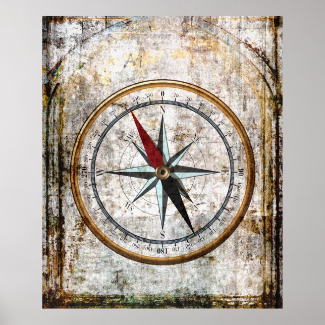 COMPASS ROSE ADVENTURER POSTER (Front)