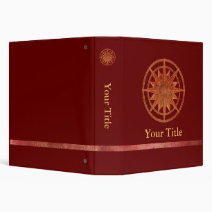 Compass Rose Binder