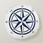 Compass Rose Blue Nautical