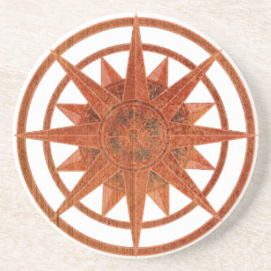 Compass Rose Coaster
