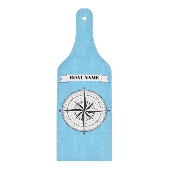 Compass rose cutting board (Front)