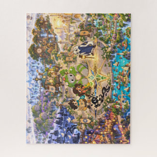 Compass Rose Fantasy Puzzle | Atlas de Travers
