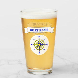 Compass rose glass