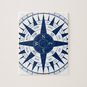 Compass Rose Jigsaw Puzzle