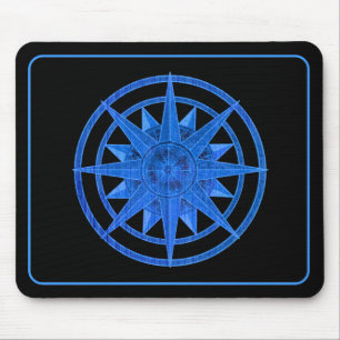 Compass Rose Mouse Pad