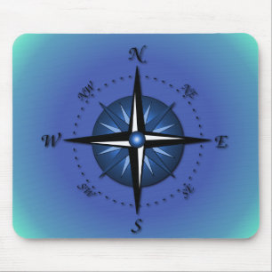 Compass Rose Mouse Pad