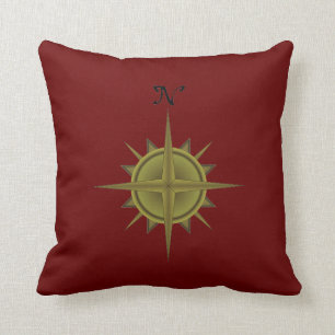 Compass Rose Pillow