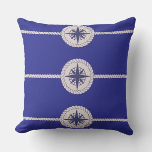 Compass  throw pillow