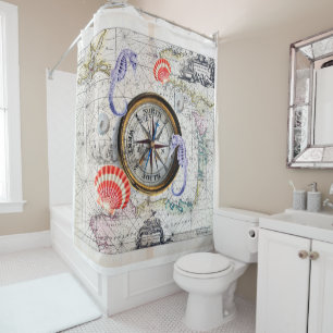 compass vintage map