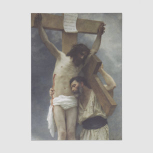 Compassion by William Bouguereau Tissue Paper