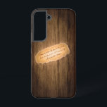 Compassion & Empathy are the Hallmarks of Humanity Samsung Galaxy Case<br><div class="desc">Rustic wood design with torn paper design. Uplift each other message that reads as: "Compassion & empathy are the hallmarks of humanity. Remember that."</div>