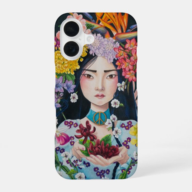 Compassion  iPhone 16 case (Back)