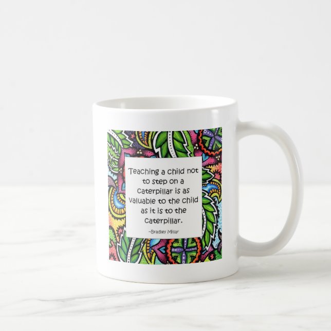 Compassion is taught coffee mug (Right)
