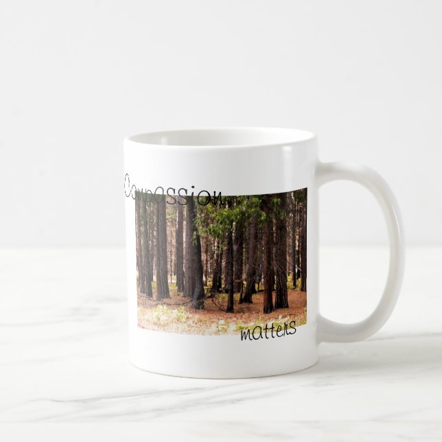 Compassion matters coffee mug (Right)