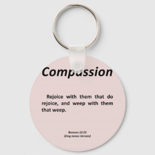 Compassion Romans 12-15 Keychain