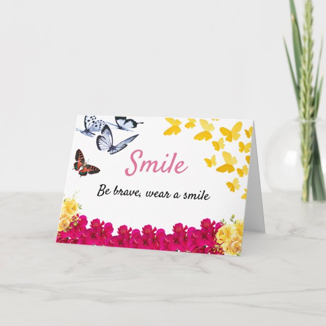 Compassionate Patient Encouragement Cancer Cards (Front)