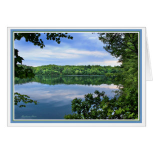 *Compensation in every disappointment: Walden Pond