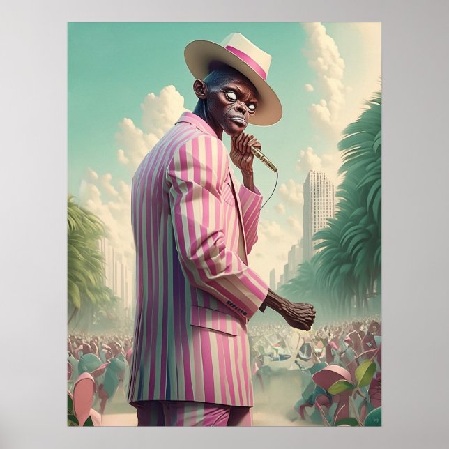 Compère - Surrealist Art Poster (Front)