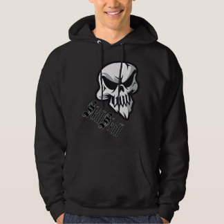 Compétence Sweat - shirt à capuche crâne par Nuthe