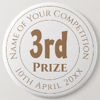 Competition 3rd Prize Trophy Award Coaster