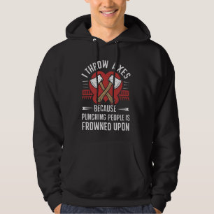 Competitive Axe Throwing Precision Axe Sport Throw Hoodie