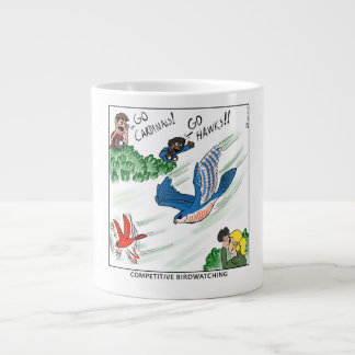 Competitive Birdwatching (comic) Large Coffee Mug