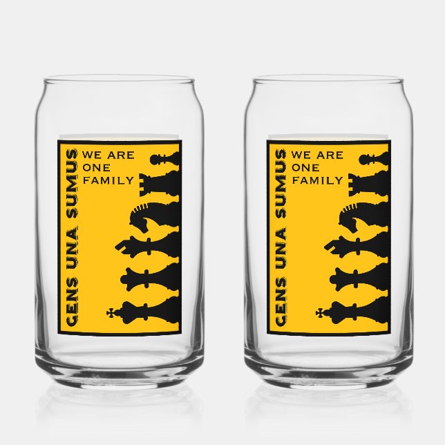 Competitive Chess Players Can Glass (Front)
