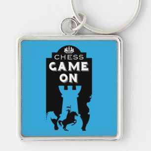 Competitive Chess Players Keychain
