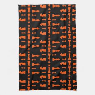 Competitive Chess Players Kitchen Towel