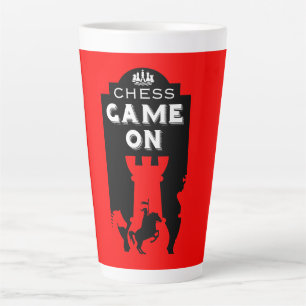 Competitive Chess Players Latte Mug