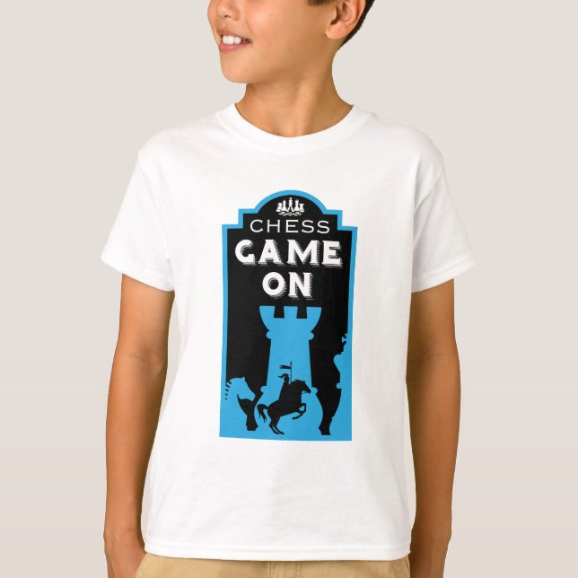 Competitive Chess Players T-Shirt (Front)